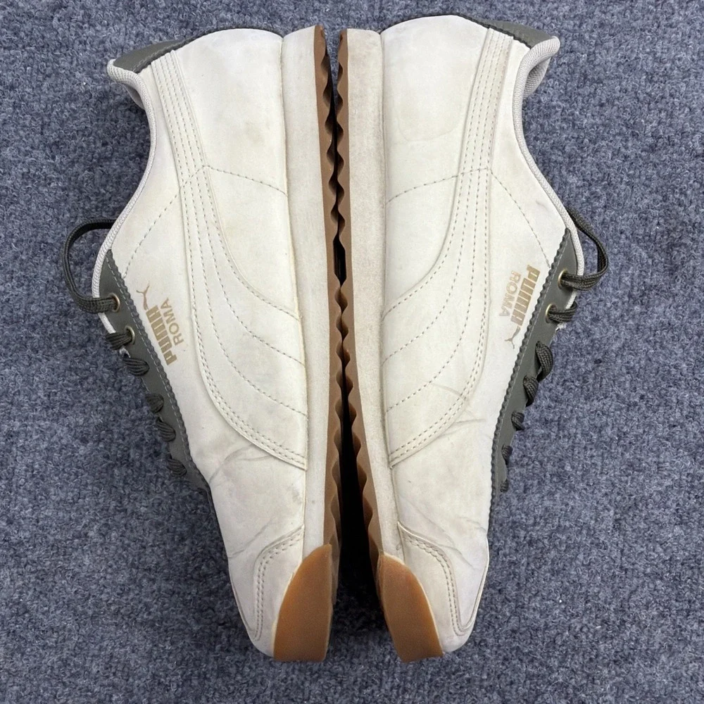 Puma Roma Expedition Putty Almond Gold Men's Size 9 Sneakers Retro Low Top